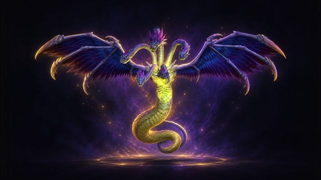 Ula'tek, the winged serpent loa and final boss of The Venomous Abyss