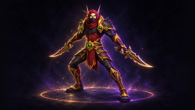 Zaen Bladesorrow, a blood elf assassin, boss of Murder Row