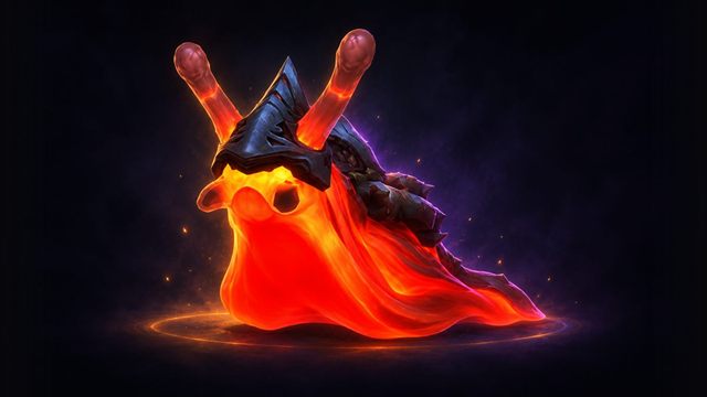 Seething Slug, a molten slug mount from Zaralek Cavern