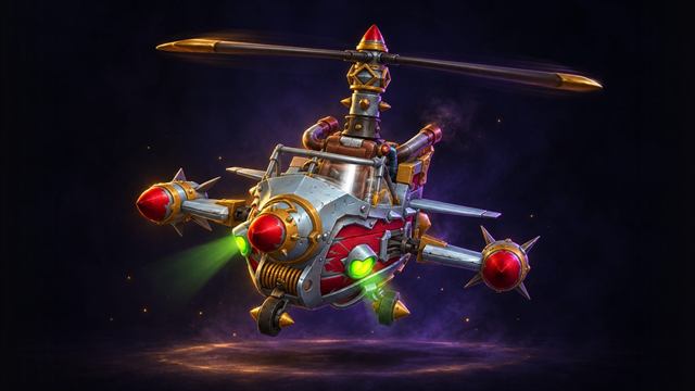 Delver's Gob-Trotter, a goblin gyrocopter mount