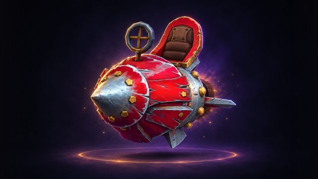 Thunderdrum Misfire, a goblin rocket mount