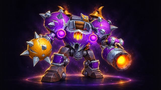 Violet Goblin Shredder, a goblin mech mount
